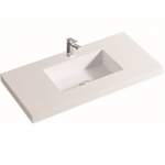 Ensuite Square Poly-Marble 900 Basin-TOP